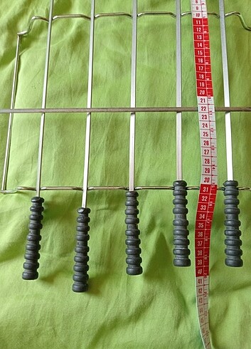 Beden Renk IZGARA VE 5 TANE ŞİŞ 40 CM UZUNLUKTA YENI