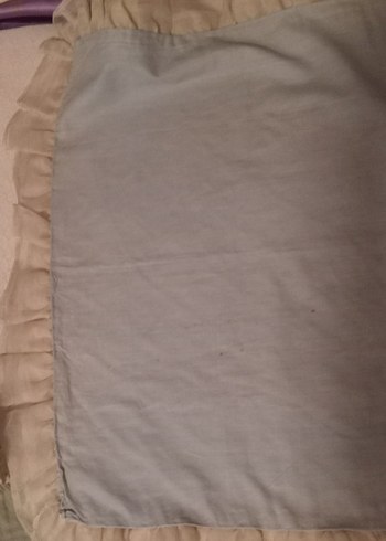 Antik kirlent yastik kılıfı ipek tafta ustu cin ignesi - Görsel 6