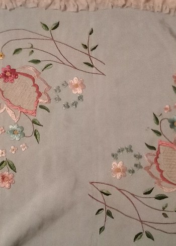 antika sandıktan çıkma kirlent,yastik kilifi - Görsel 5