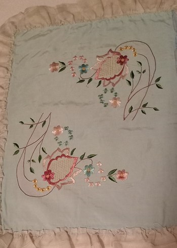 antika sandıktan çıkma kirlent,yastik kilifi - Görsel 10