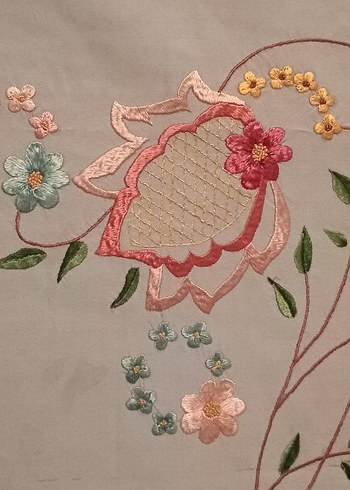 antika sandıktan çıkma kirlent,yastik kilifi - Görsel 3