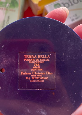 Christian Dior Parlak Mavi makyaj aynası - Görsel 2