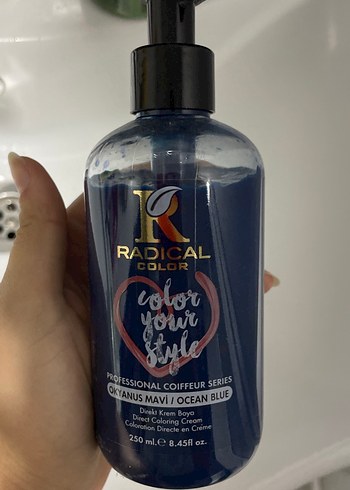 Radical Color Okyanus Mavi Saç Boyası 250 ml