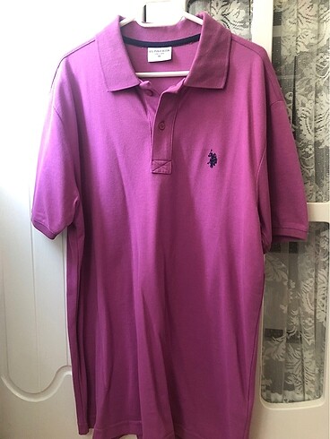 U.S Polo Assn. pembe polo yaka t-shirt