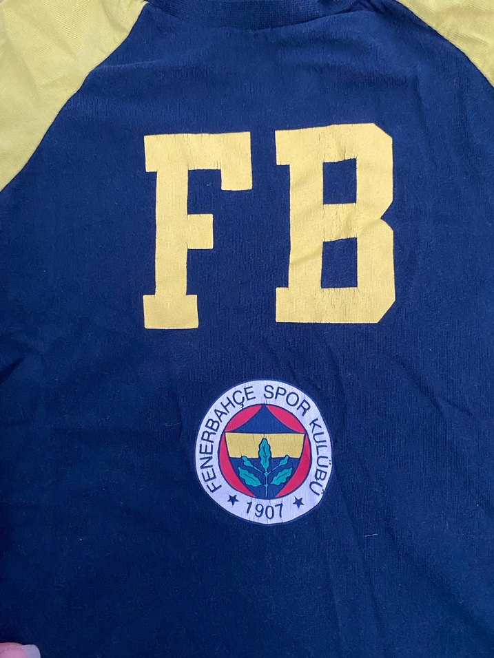 Uzun Kollu Erkek Çocuk Sweatshirt FB Baskılı - Görsel 4