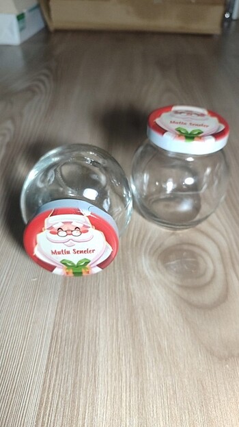  Beden 2'li Noel süs kavanozları
