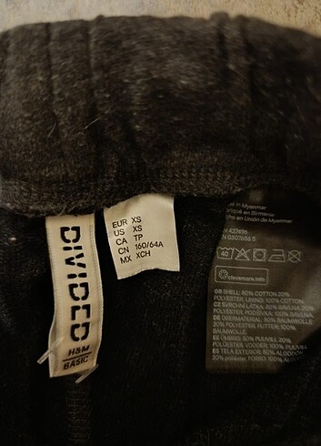 H&M H&m xs beden mini şort