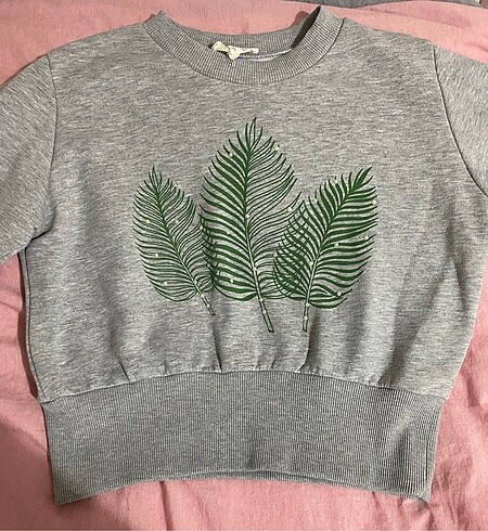 l Beden gri Renk Sweatshirt