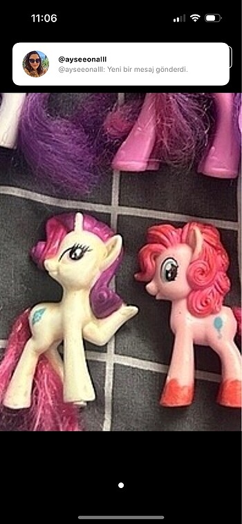 Pollypocket set uclu pony ve 2lı pony set