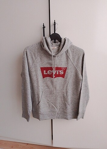 s Beden gri Renk Orjinal Levi's sweatshirt