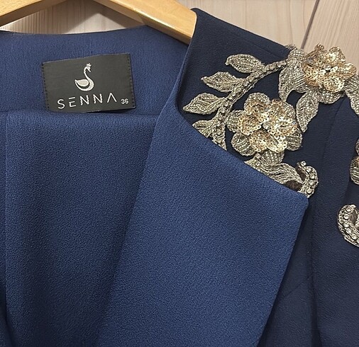 Abiye takım lacivert - Görsel 3