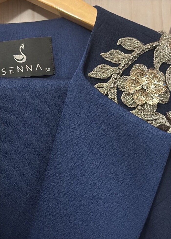 Abiye takım lacivert - Görsel 3