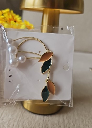 Yeşil Mini Boncuklu Kadın Küpe - Görsel 2