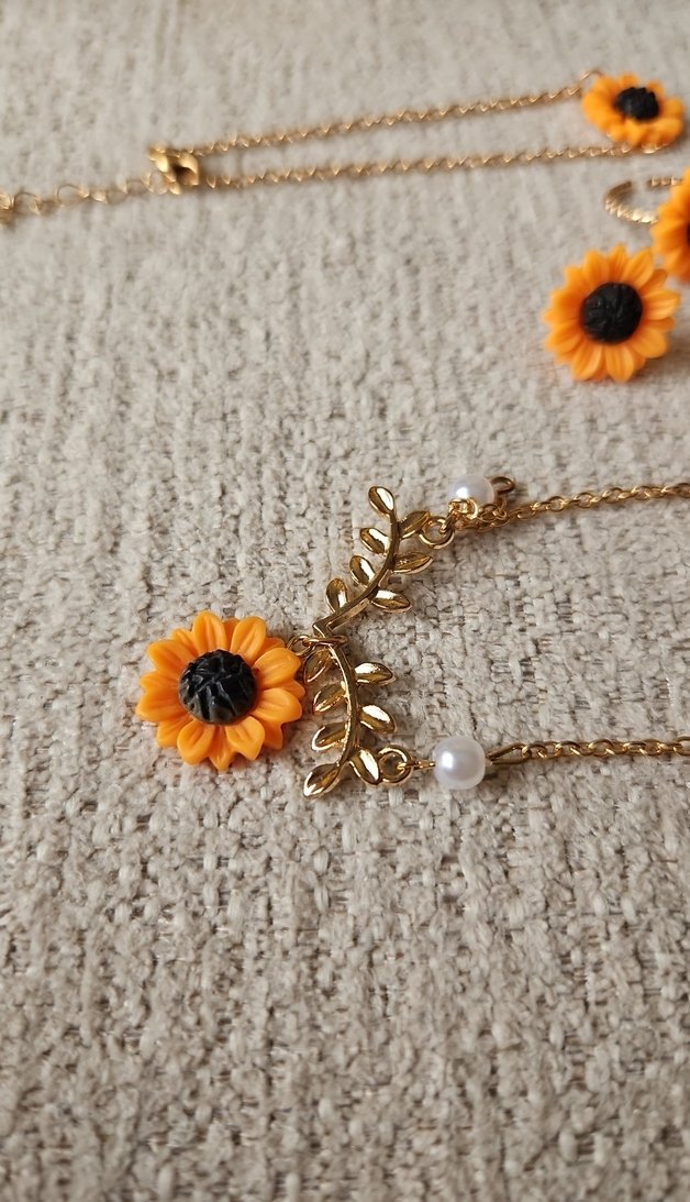 kolye küpe takım - Görsel 2