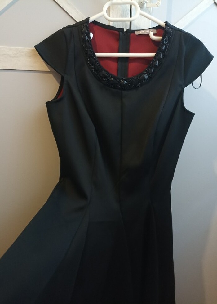 Şık ve zarif davet elbisesi  - Görsel 2