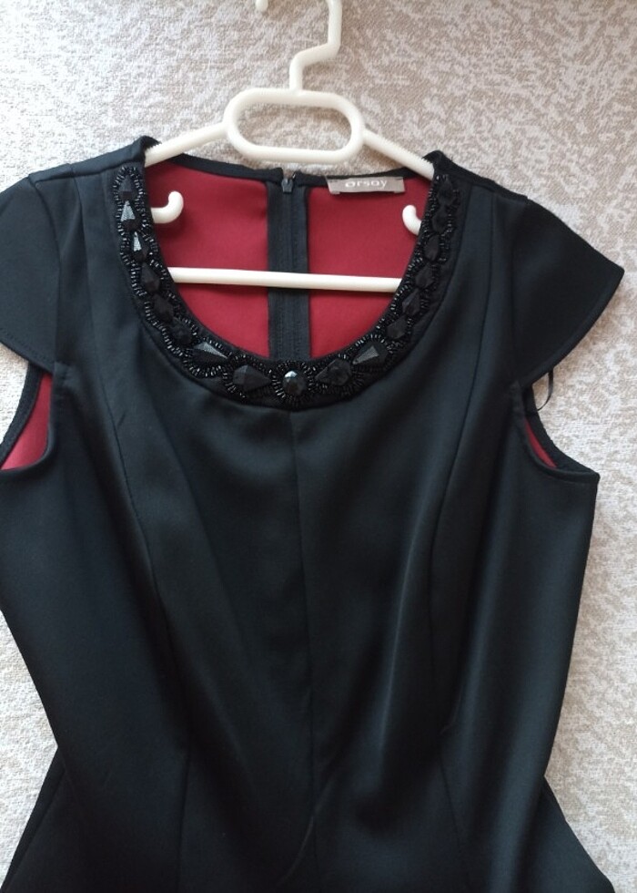 Şık ve zarif davet elbisesi  - Görsel 4