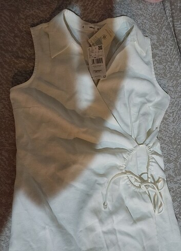 Mango uzun elbise  - Görsel 5