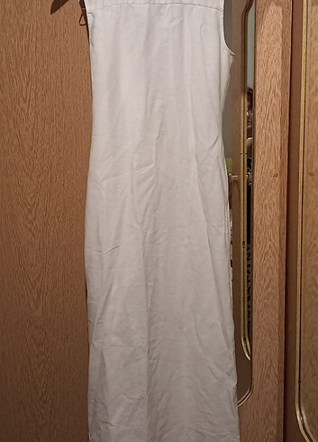 Mango uzun elbise  - Görsel 6