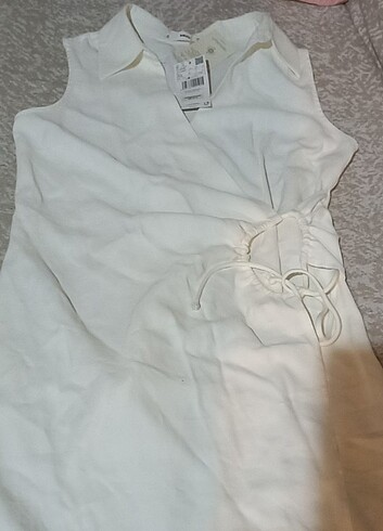 Mango uzun elbise  - Görsel 7