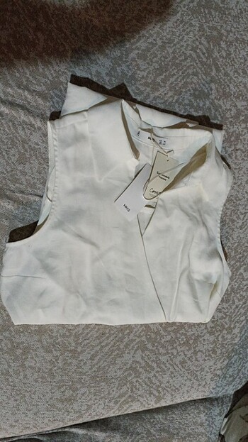 Mango uzun elbise  - Görsel 9