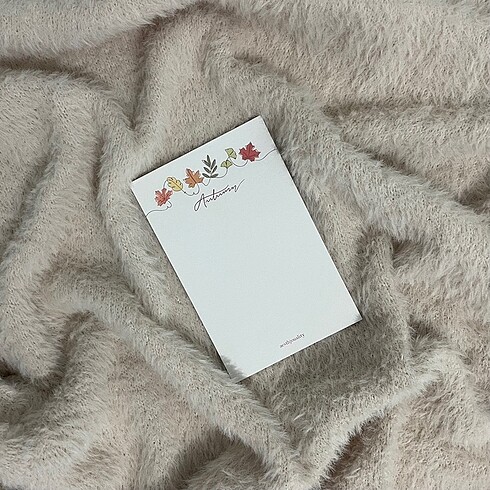 Autumn Notepad