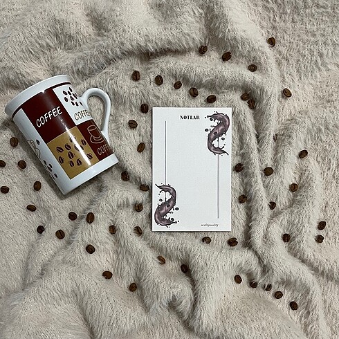 Kahve Temalı Notepad