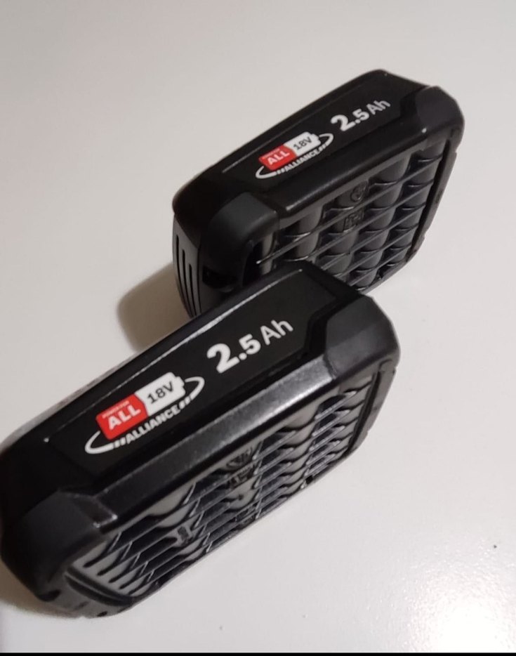 Bosch 2.5 Ah Siyah Batarya Seti - Görsel 2