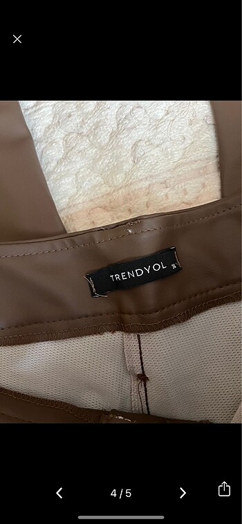 Trendyol & Milla Deri pantolon