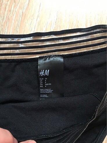 xs Beden siyah Renk H&M xs bikini takımı