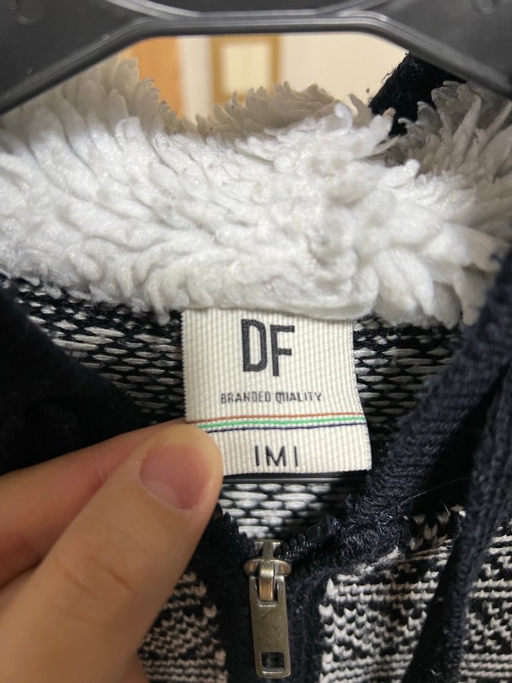 Erkek Gri Örgü Kapüşonlu Hırka - Görsel 3