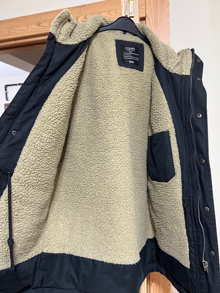 Erkek Siyah Kapüşonlu Mont - Görsel 3