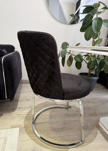 VERSACE YEMEK ODASI MASA SANDALYE TAKIM - Görsel 8