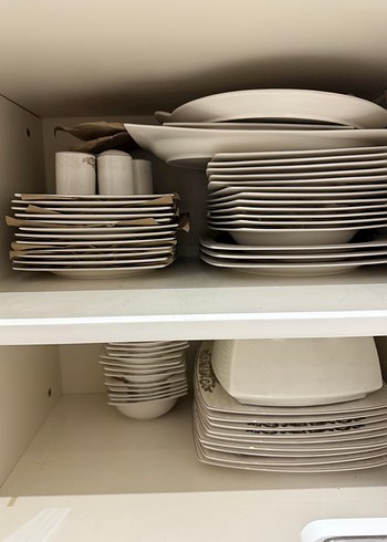 Karaca 60parça12 kişilik yemek takımı gold desenlikrem inci set - Görsel 5