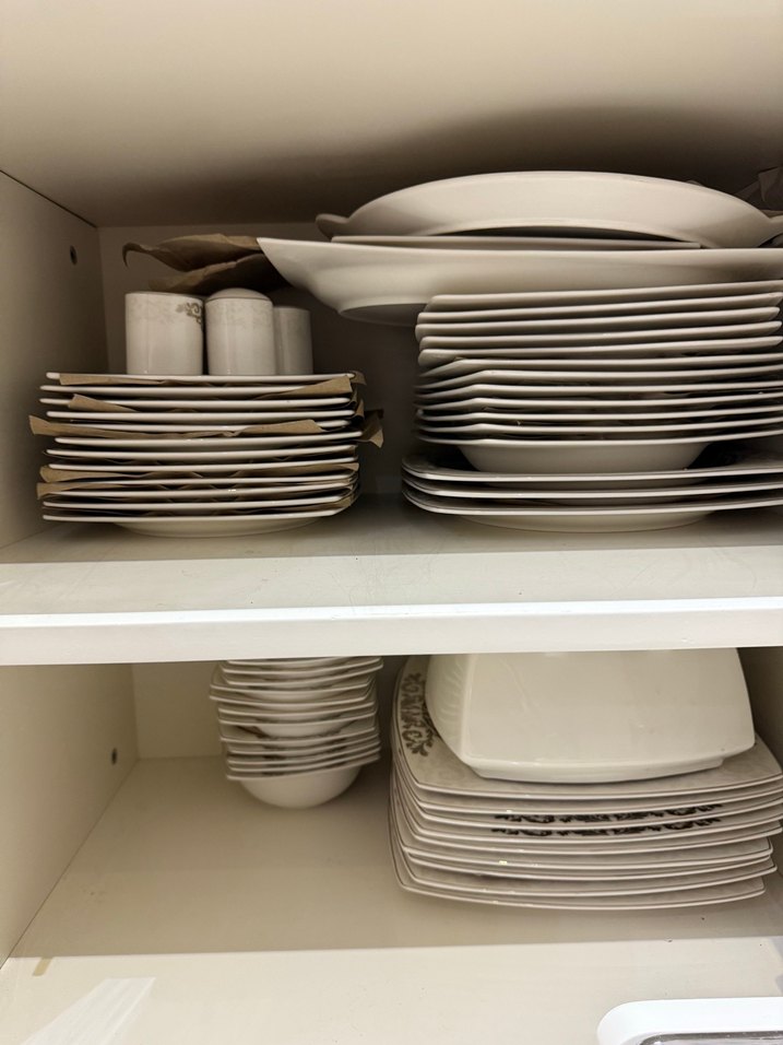 Karaca 60parça12 kişilik yemek takımı gold desenlikrem inci set - Görsel 5