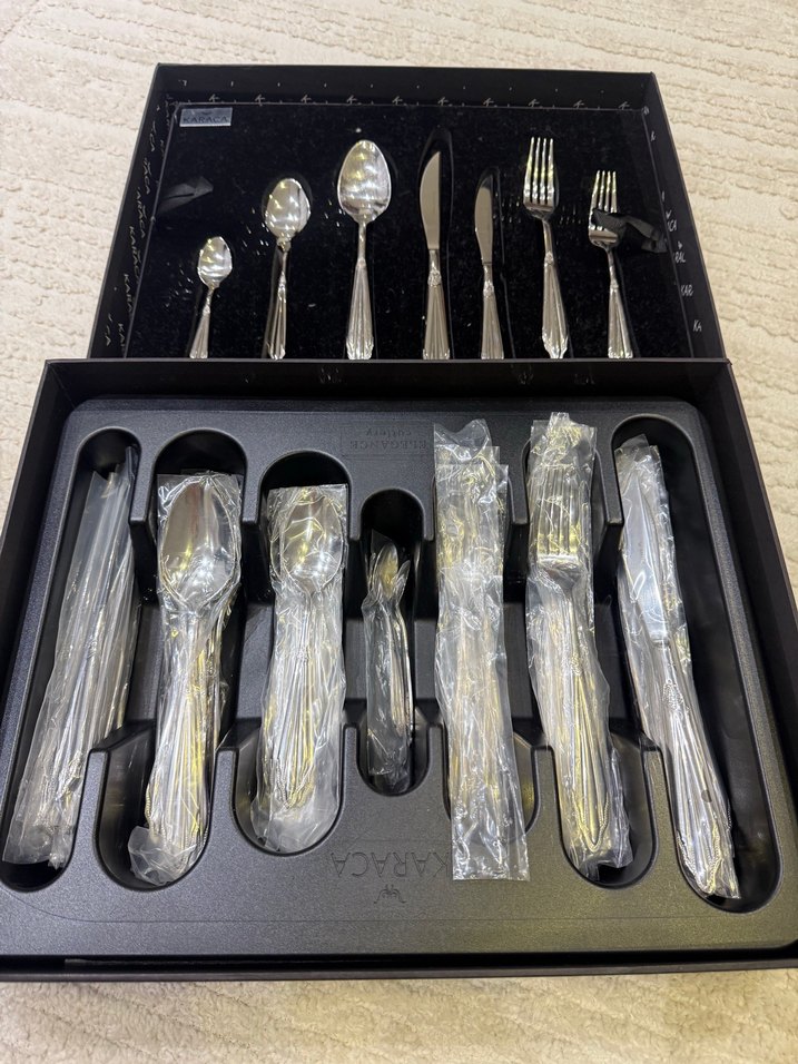 Karaca 84 parça 12 kişilik çatal bıçak kaşık takımı - Görsel 3