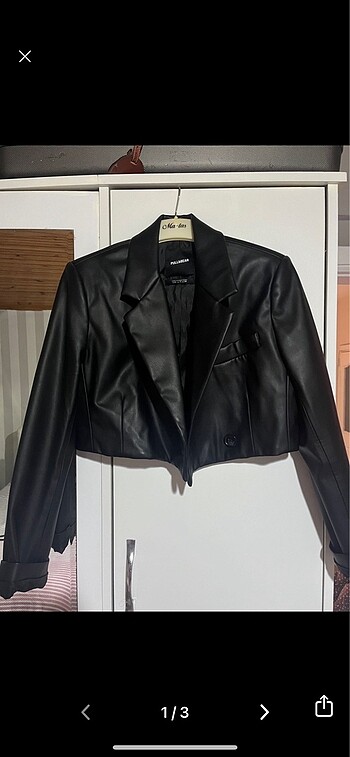 Crop Blazer Ceket