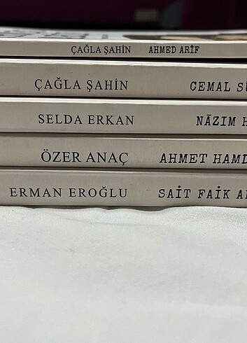  5 li yazarlar kitap 