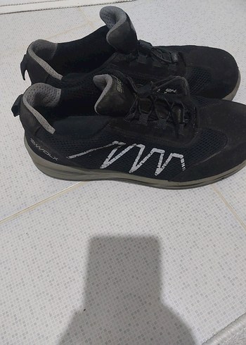 Siyah Gri iş ayakkabısı  SWOLX Spor Outdoor önü korunaklı - Görsel 5