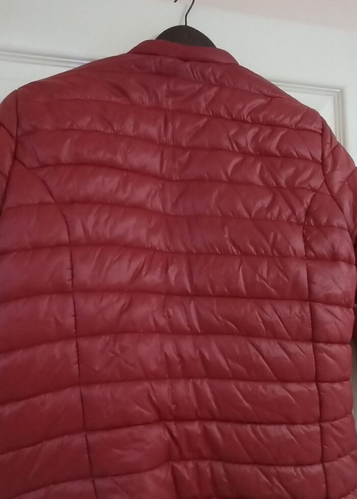 Defacto kırmızı mont - Görsel 5