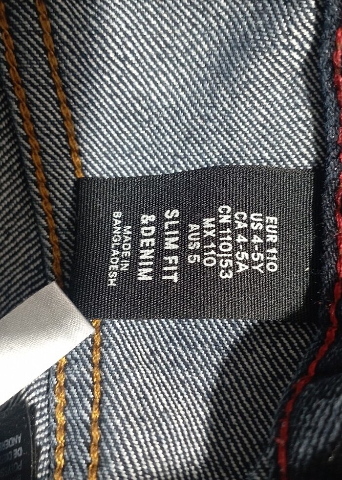 H&M marka erkek çocuk kot pantolon - Görsel 3