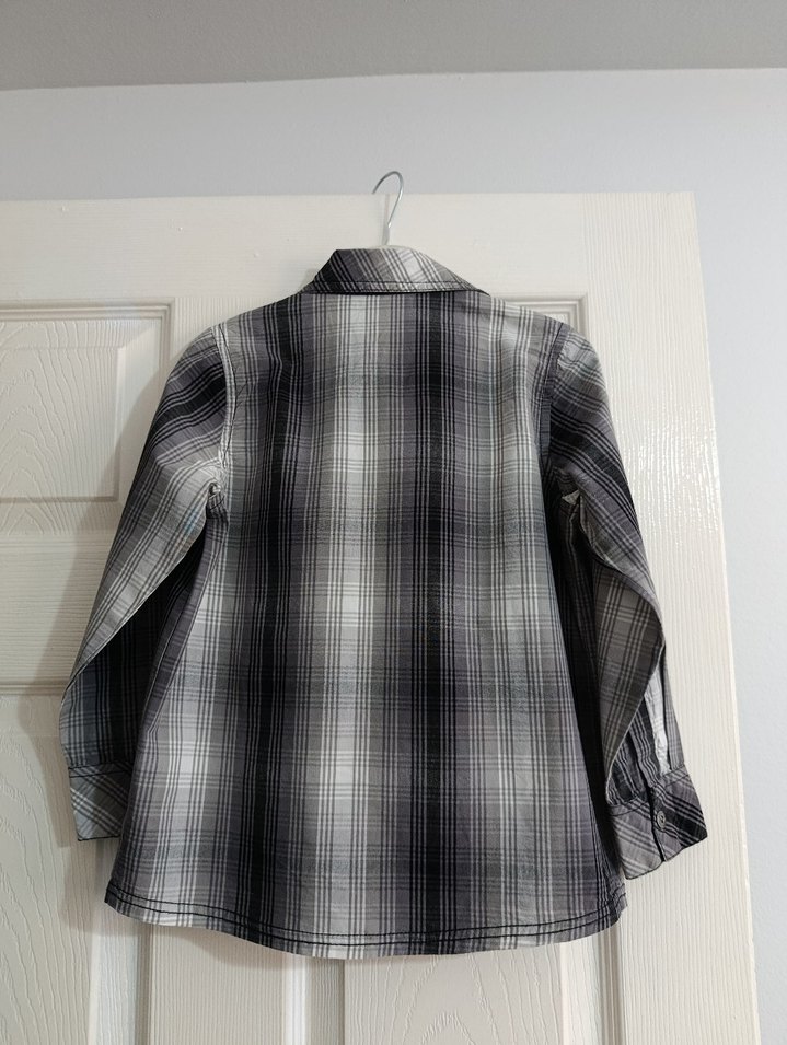 5-6 yaş ile uyumlu erkek çocuk gömleği - Görsel 3