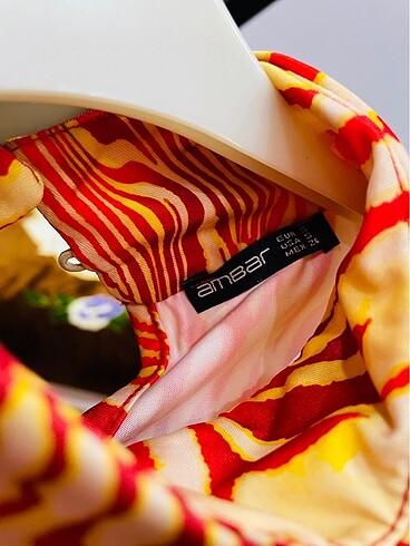 Diğer Zebra desenli crop bluz