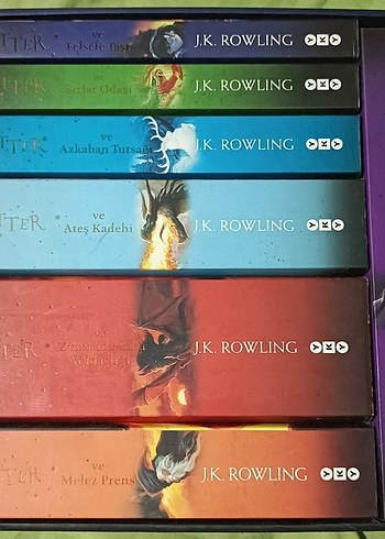 J.K. Rowling Harry Potter Kitap Seti