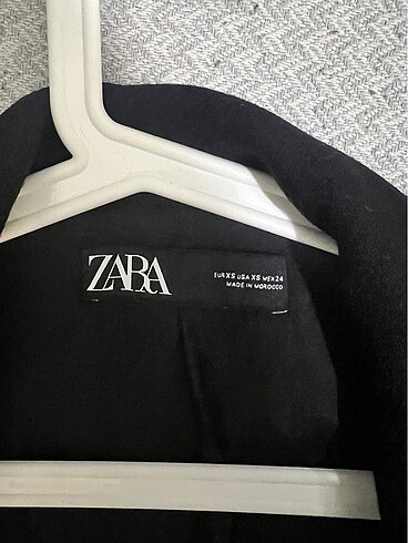 xs Beden siyah Renk Zara kaban