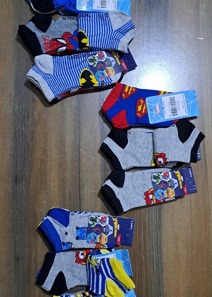 Erkek ve kız çocuk çorapları - Görsel 3