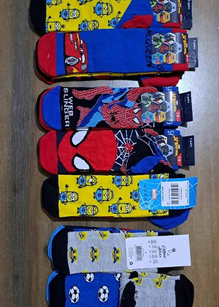 Erkek ve kız çocuk çorapları - Görsel 4