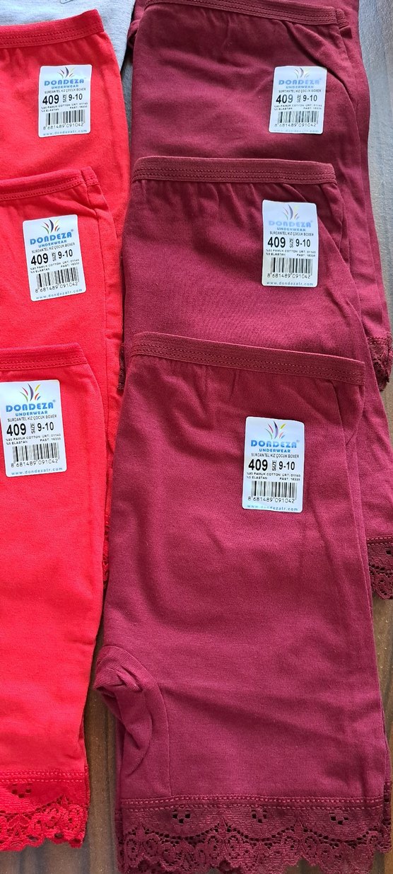 Çocuklar için Renkli Baskılı İç Çamaşırı Seti - Görsel 3