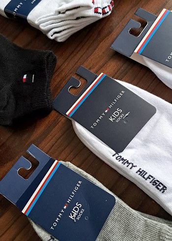 Tommy Hilfiger Erkek Çocuk Çorap 3 çift paketli - Görsel 4