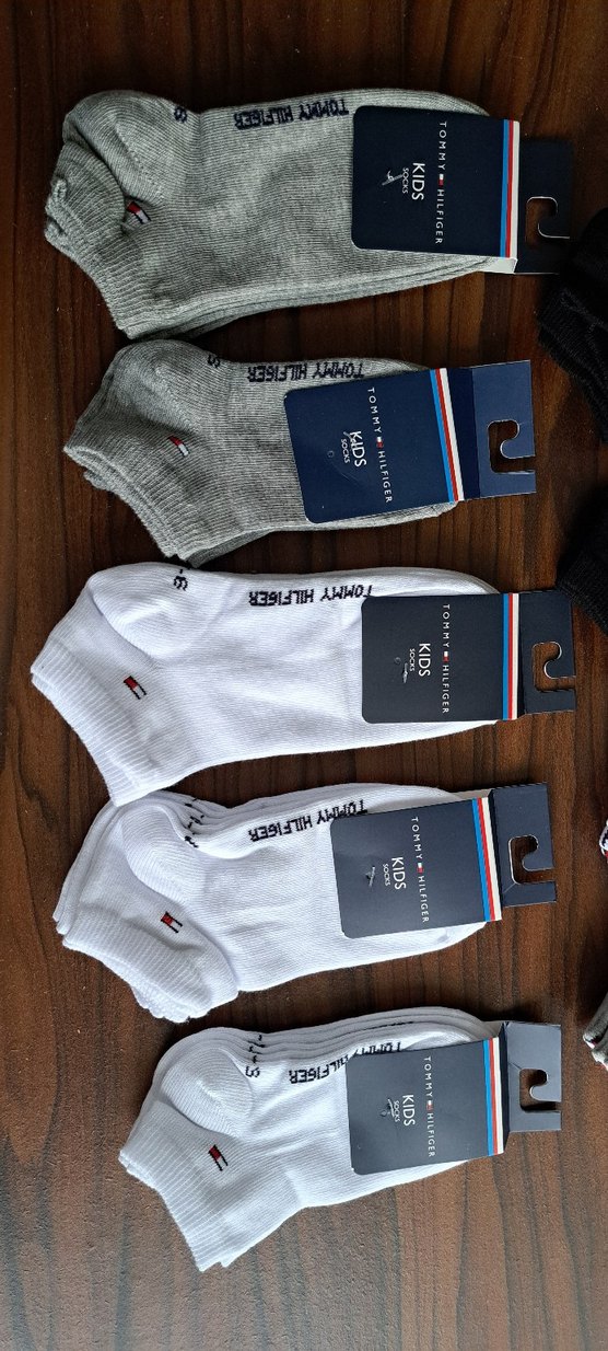 Tommy Hilfiger Erkek Çocuk Çorap 3 çift paketli - Görsel 2