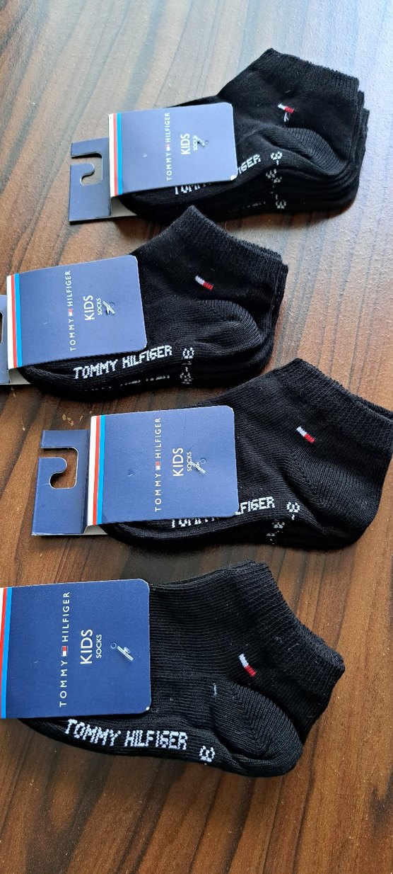 Tommy Hilfiger Erkek Çocuk Siyah 3 çift paketli - Görsel 2